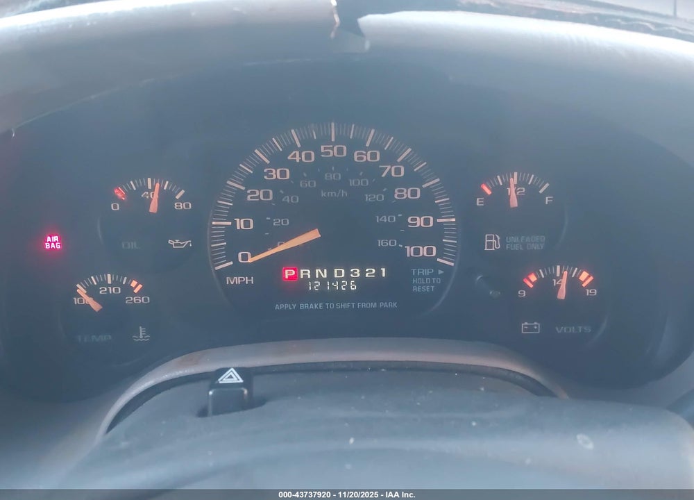 2001 CHEVROLET ASTRO LS VIN: 1GNDM19W41B118780
