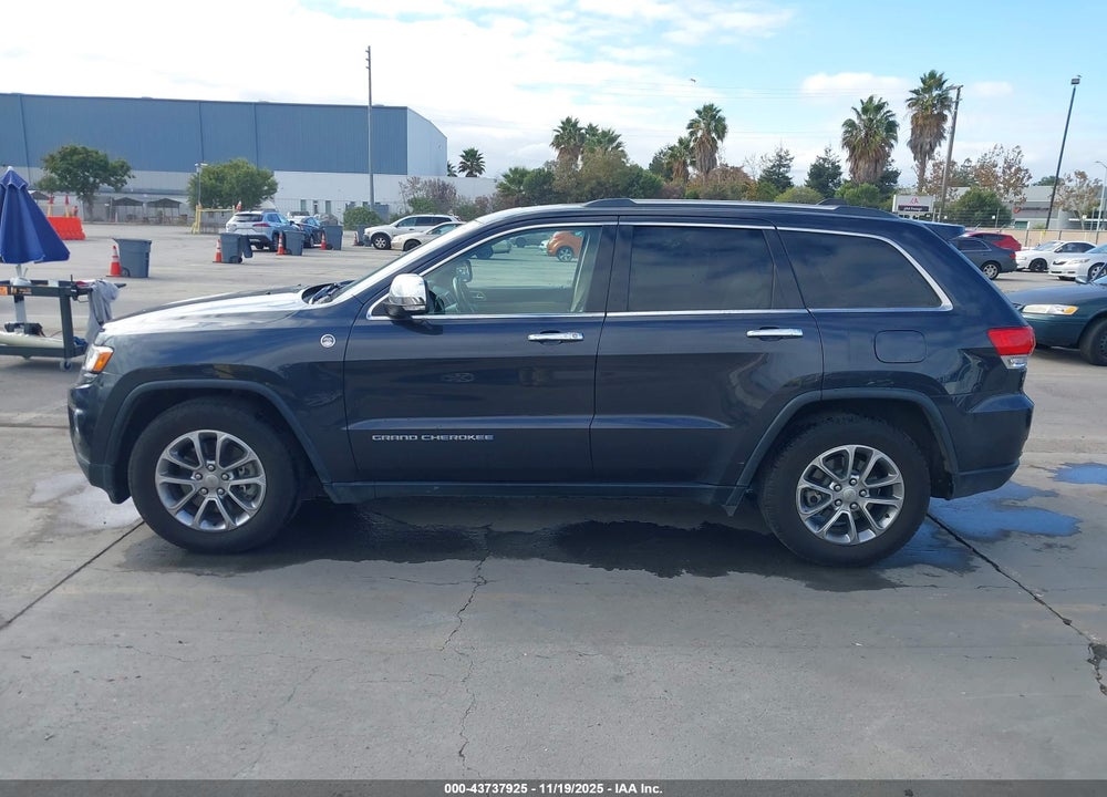 2014 JEEP GRAND CHEROKEE LIMITED VIN: 1C4RJFBM3EC443238
