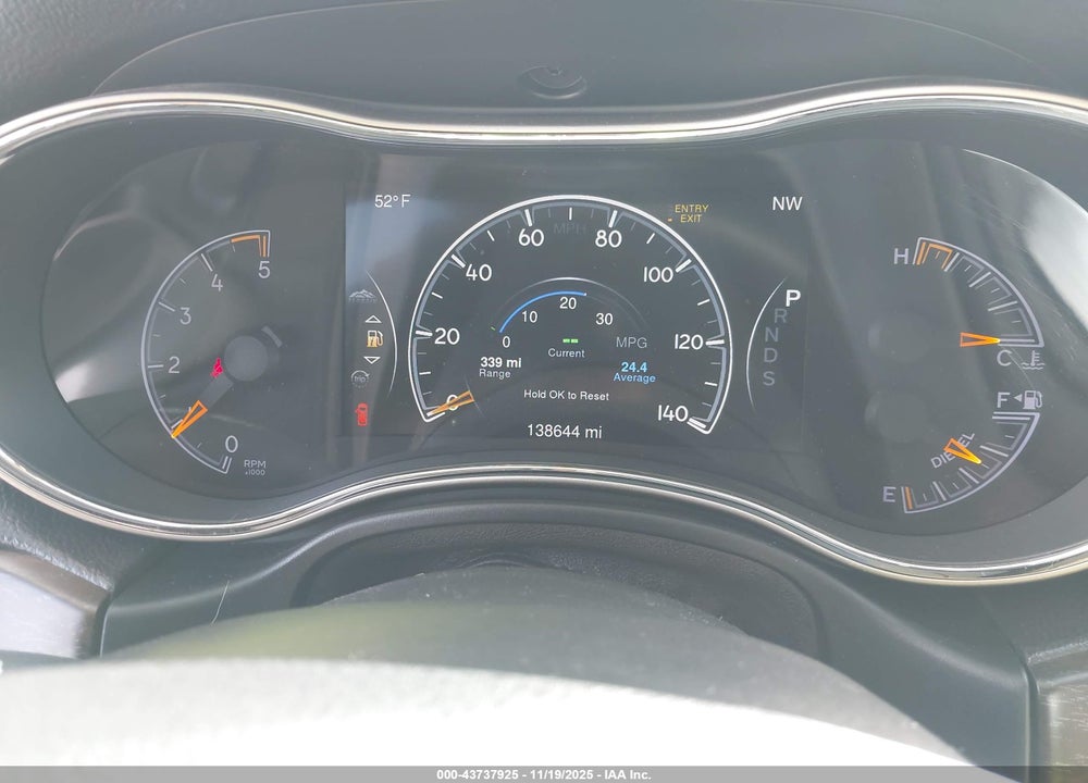 2014 JEEP GRAND CHEROKEE LIMITED VIN: 1C4RJFBM3EC443238
