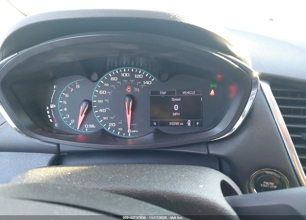 2020 CHEVROLET TRAX AWD PREMIER VIN: 3GNCJRSB8LL228159