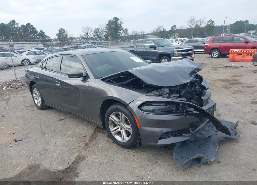 2022 DODGE CHARGER SXT RWD VIN: 2C3CDXBG2NH133094