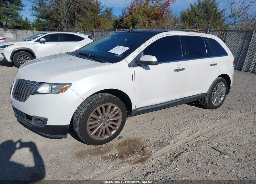 2013 LINCOLN MKX VIN: 2LMDJ6JK6DBL26021