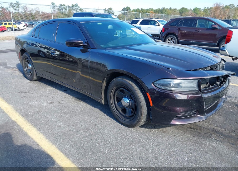 2017 DODGE CHARGER POLICE RWD VIN: 2C3CDXAT4HH513377