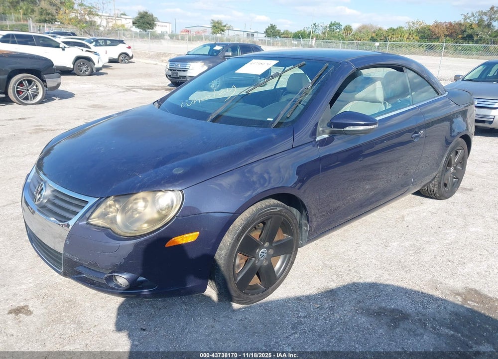 2009 VOLKSWAGEN EOS KOMFORT VIN: WVWBA71F69V006516