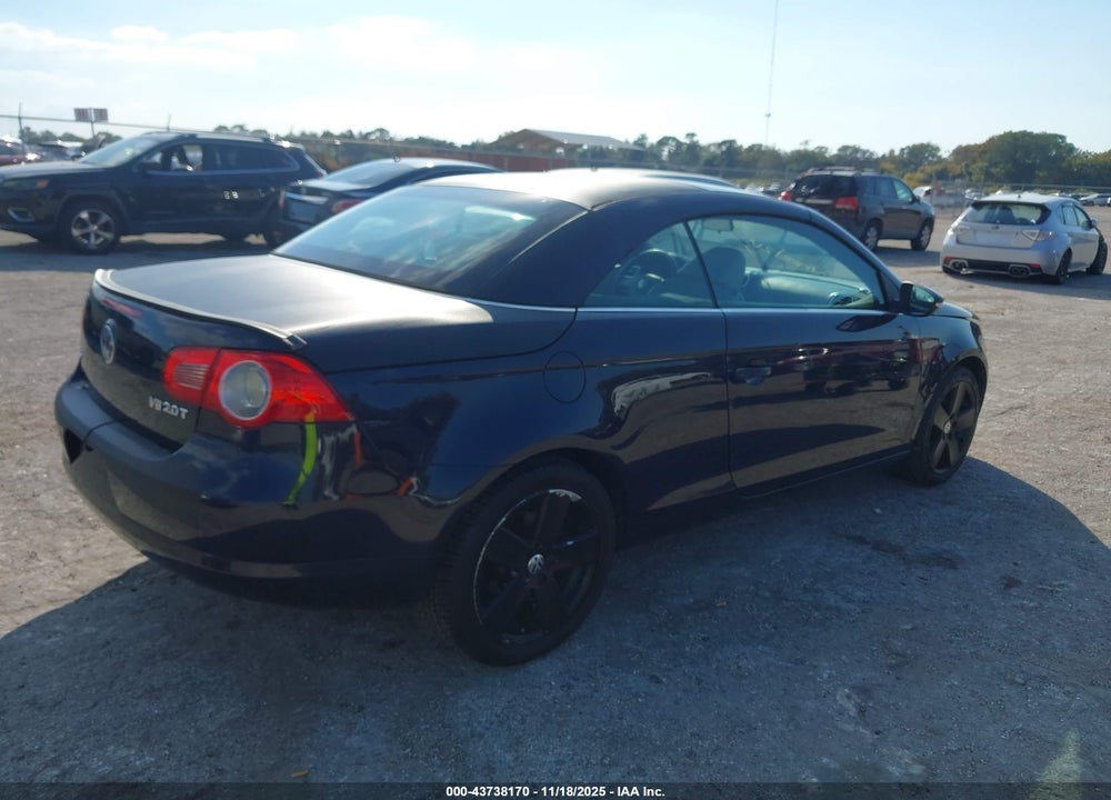 2009 VOLKSWAGEN EOS KOMFORT VIN: WVWBA71F69V006516