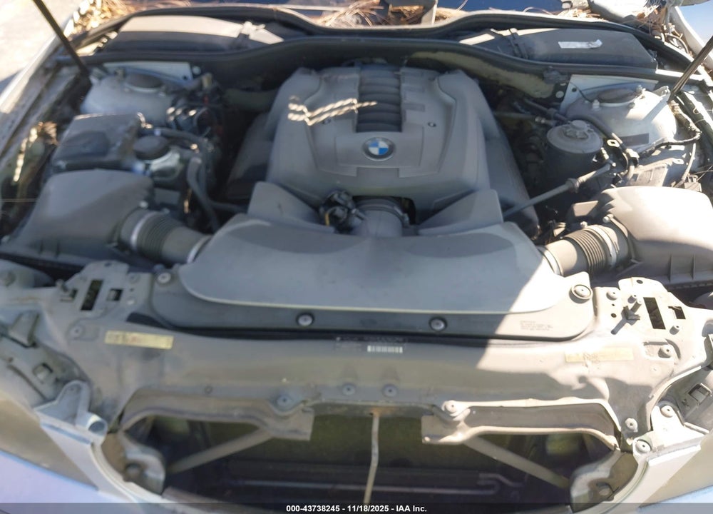 2008 BMW 750LI VIN: WBAHN83598DT78605