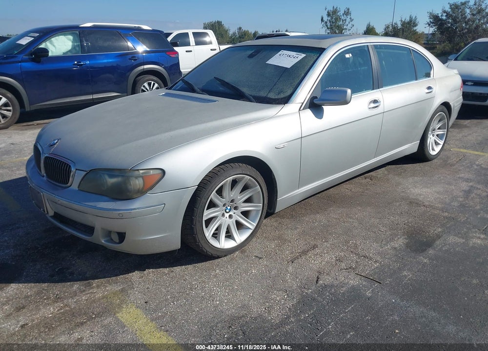 2008 BMW 750LI VIN: WBAHN83598DT78605