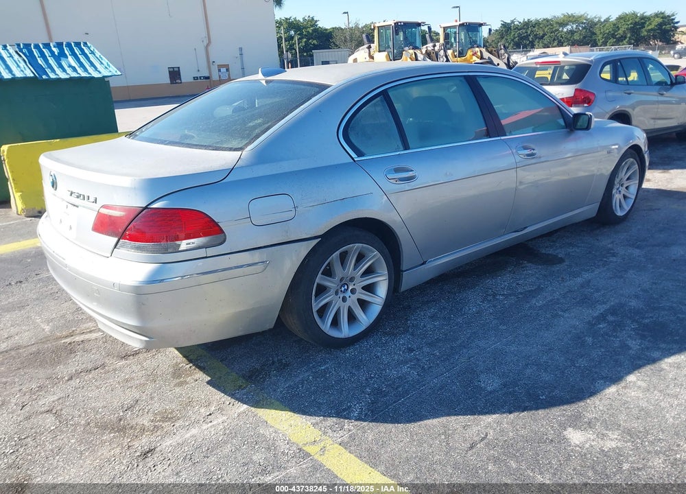 2008 BMW 750LI VIN: WBAHN83598DT78605