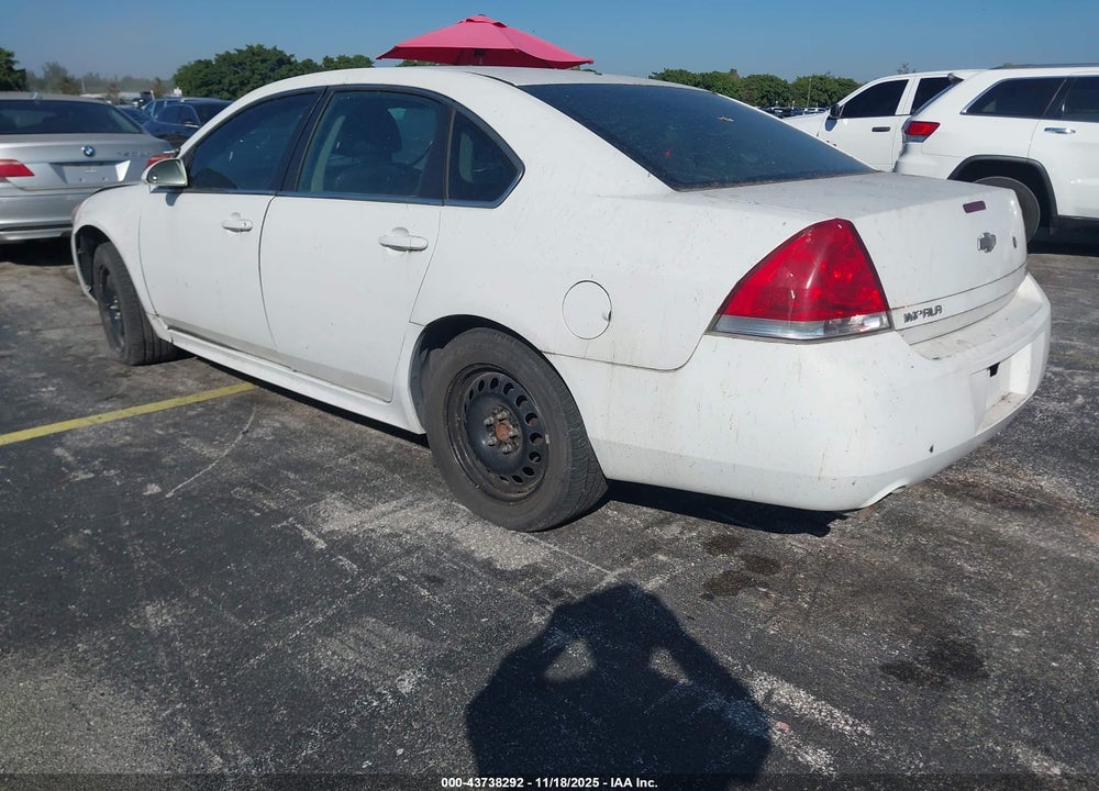 2014 CHEVROLET IMPALA LIMITED POLICE VIN: 2G1WD5E36E1135499