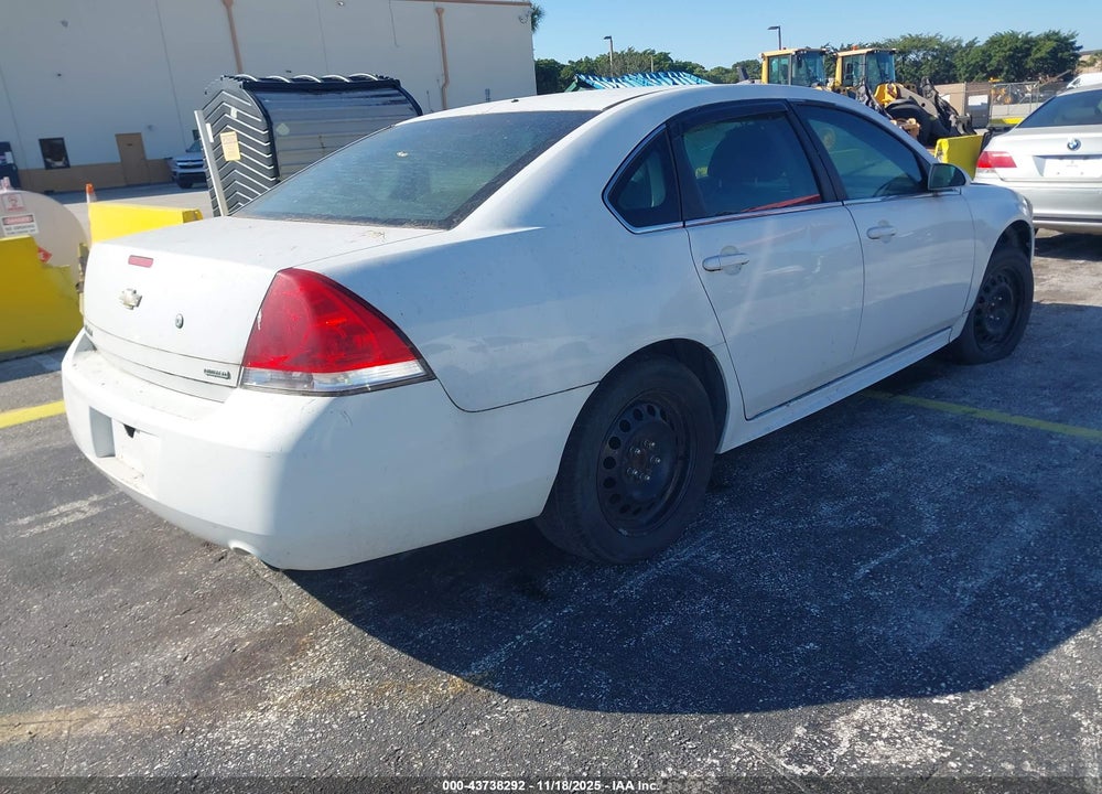 2014 CHEVROLET IMPALA LIMITED POLICE VIN: 2G1WD5E36E1135499