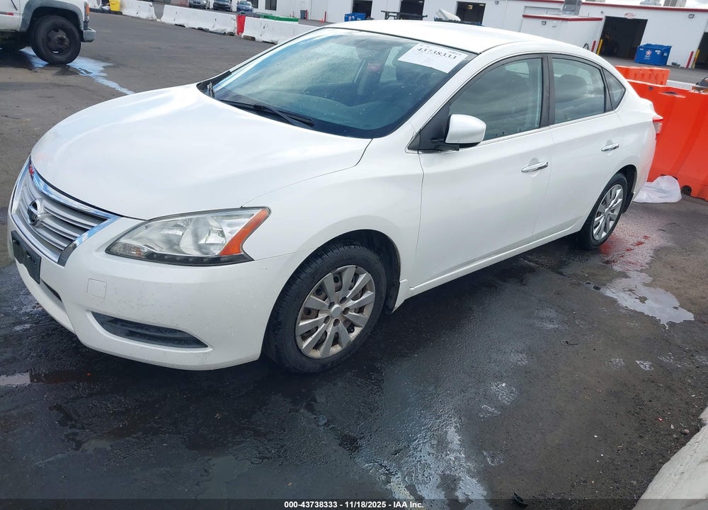 2013 NISSAN SENTRA S VIN: 3N1AB7AP9DL741651
