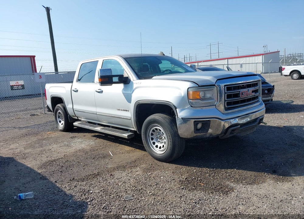 2015 GMC SIERRA 1500 SLT VIN: 3GTU2VEC6FG345551
