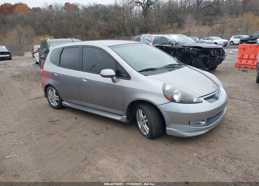 2008 HONDA FIT SPORT VIN: JHMGD38688S034943
