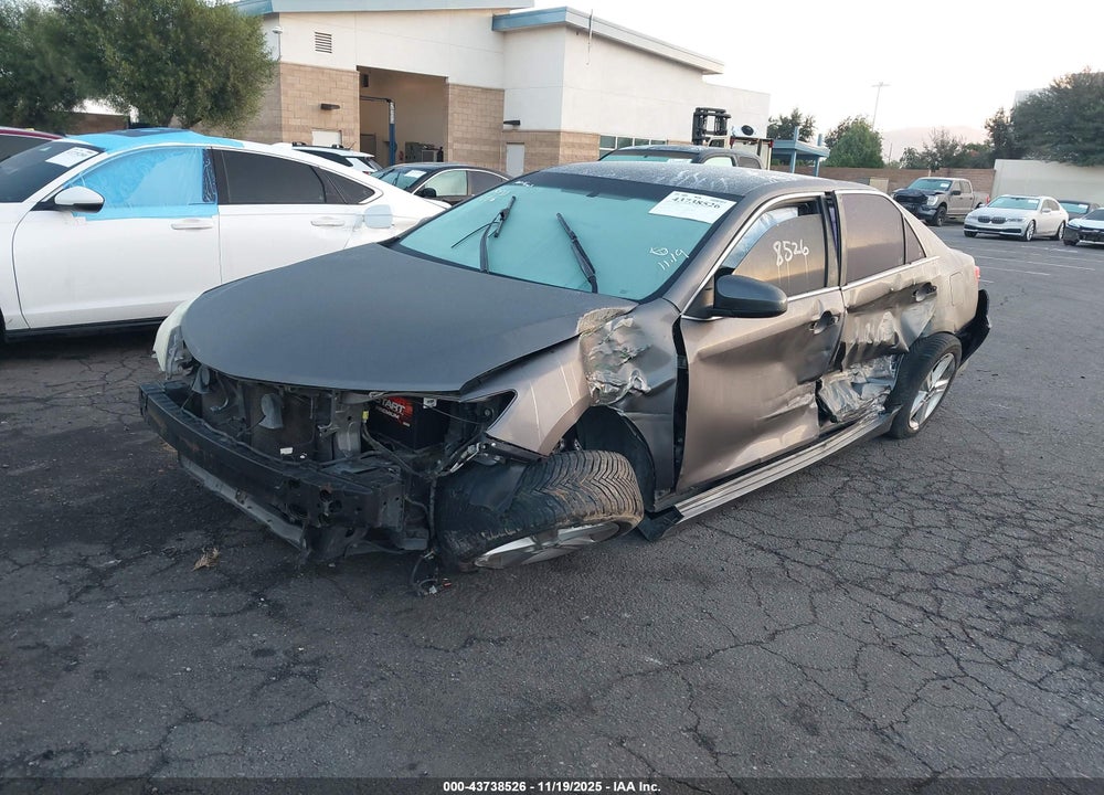 2014 TOYOTA CAMRY SE VIN: 4T1BF1FK5EU807437