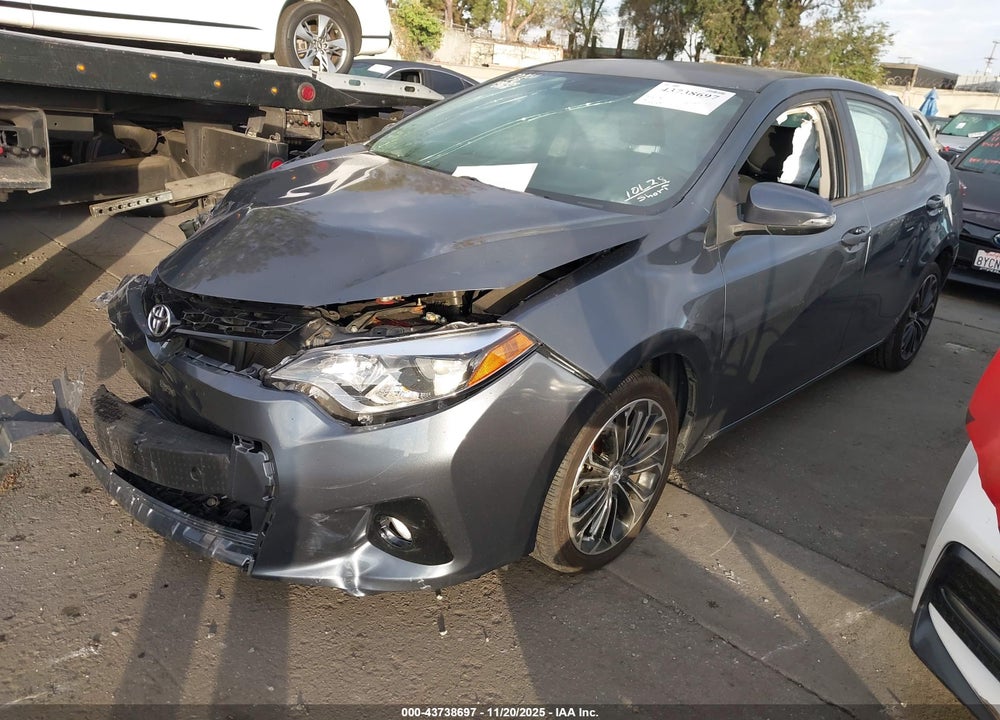 2015 TOYOTA COROLLA S PLUS VIN: 5YFBURHE6FP276442