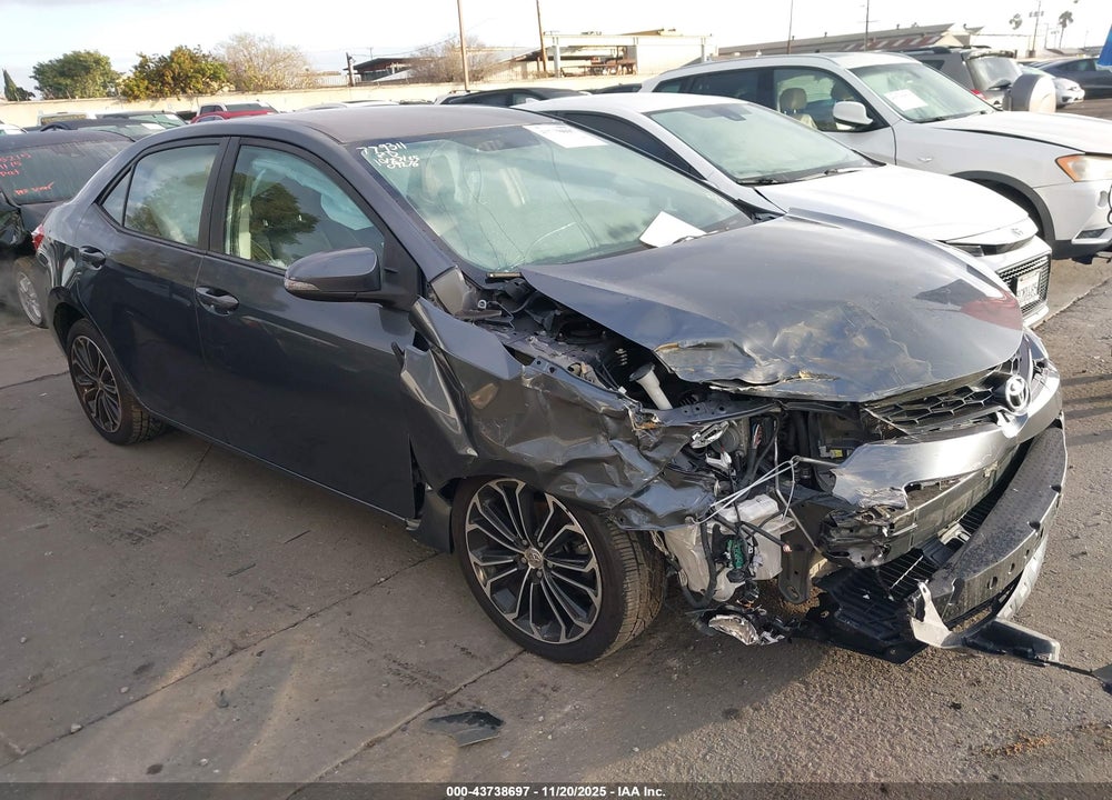 2015 TOYOTA COROLLA S PLUS VIN: 5YFBURHE6FP276442