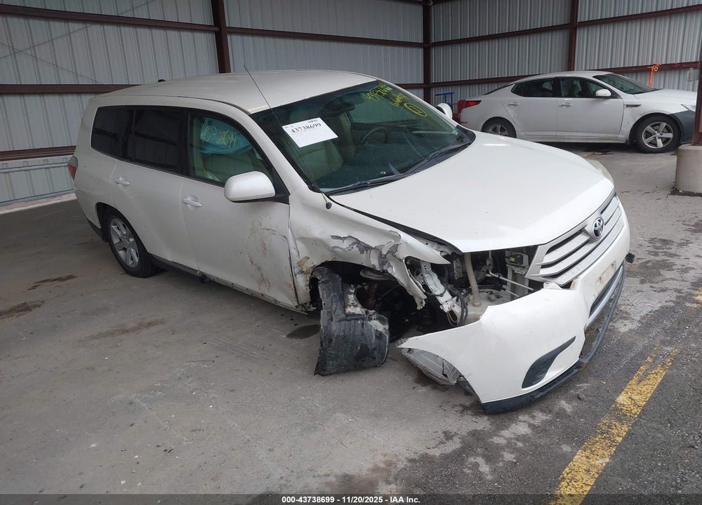 2012 TOYOTA HIGHLANDER BASE V6 VIN: 5TDZK3EH1CS060596