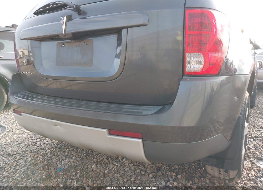 2008 PONTIAC TORRENT VIN: 2CKDL33F686341134
