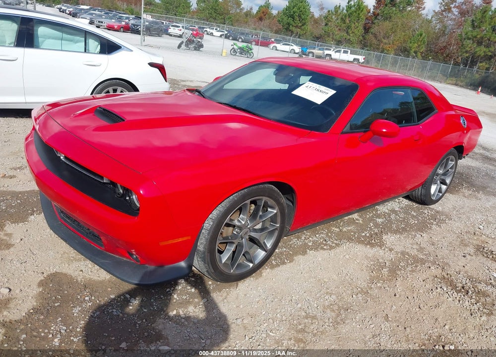 2022 DODGE CHALLENGER GT VIN: 2C3CDZJG1NH174586
