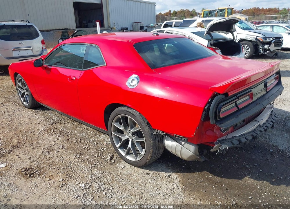 2022 DODGE CHALLENGER GT VIN: 2C3CDZJG1NH174586