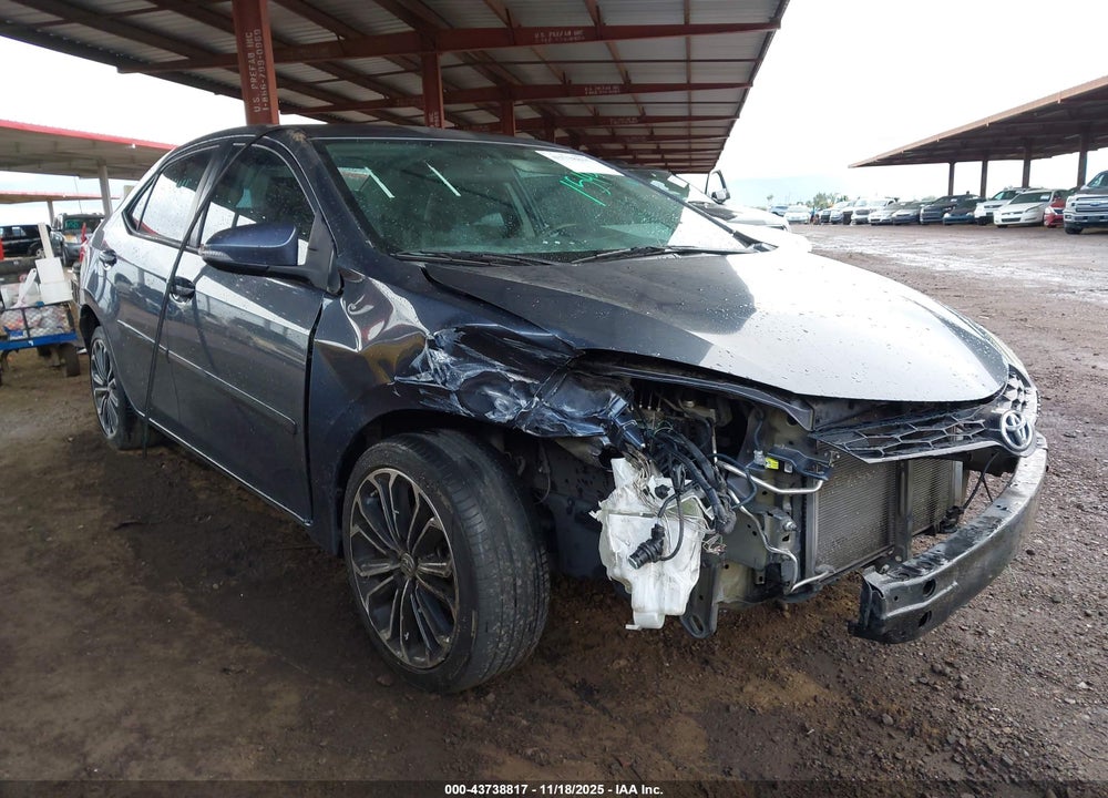 2015 TOYOTA COROLLA S PLUS VIN: 5YFBURHEXFP351529