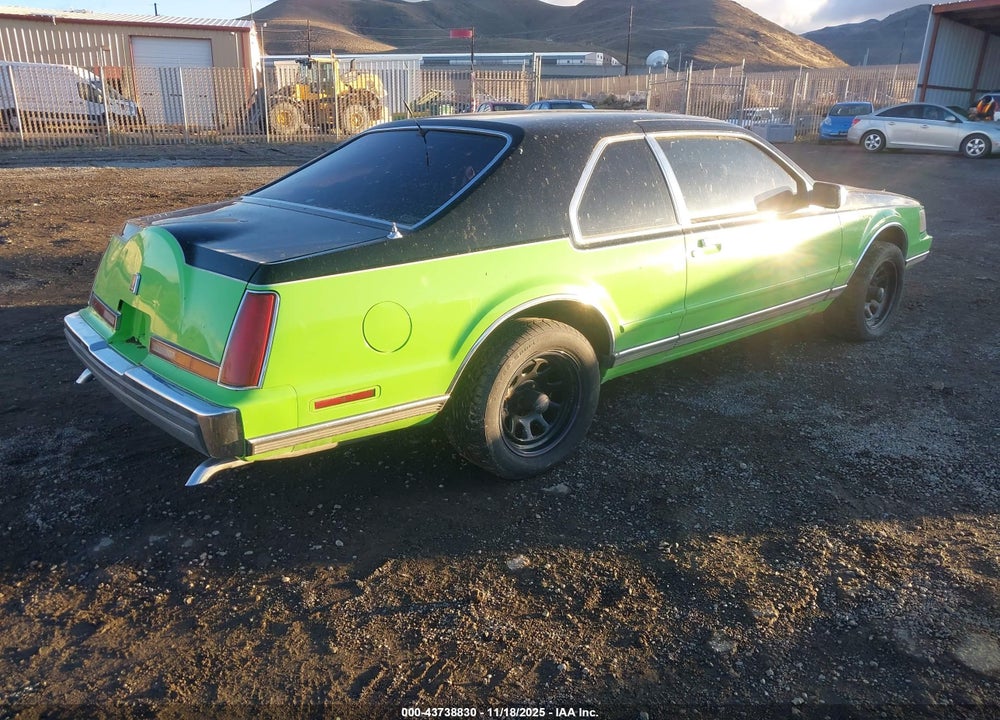 1988 LINCOLN MARK VII LSC VIN: 1LNBM93E9JY720484