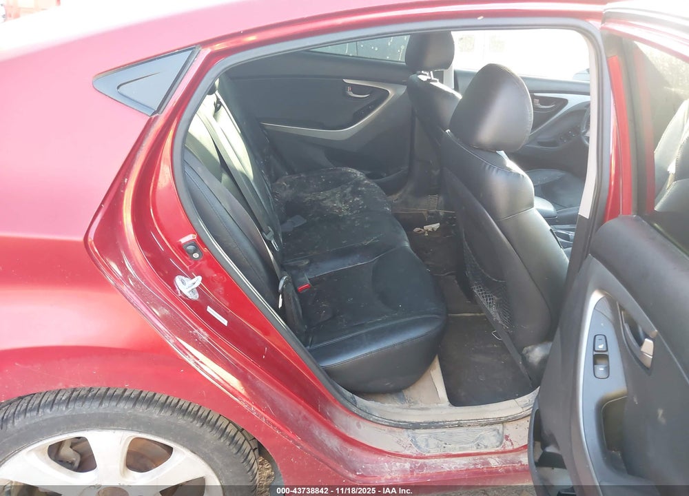2011 HYUNDAI ELANTRA LIMITED (ULSAN PLANT) VIN: KMHDH4AE4BU141852
