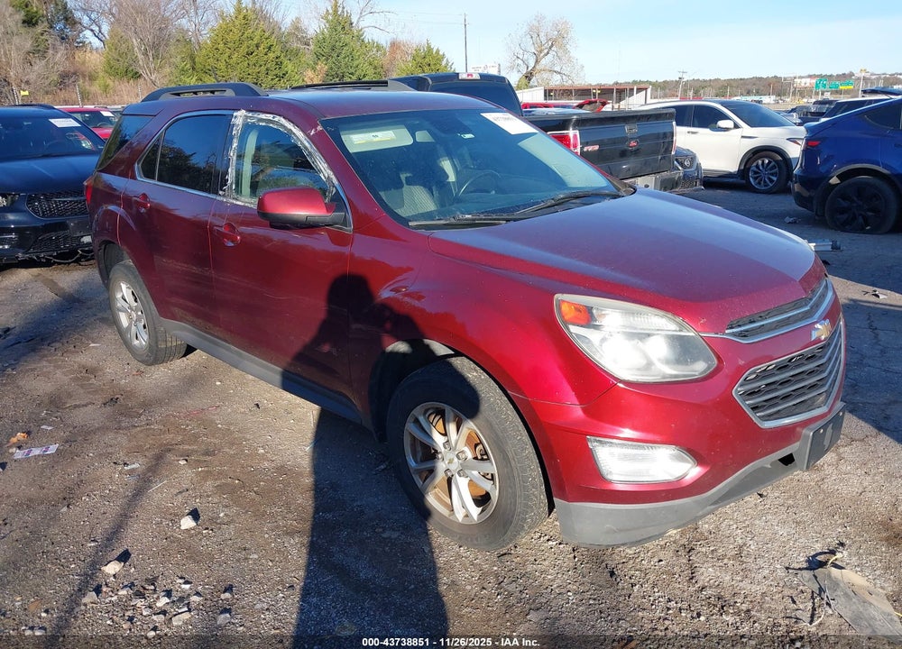 2016 CHEVROLET EQUINOX LT VIN: 2GNALCEK0G6310116