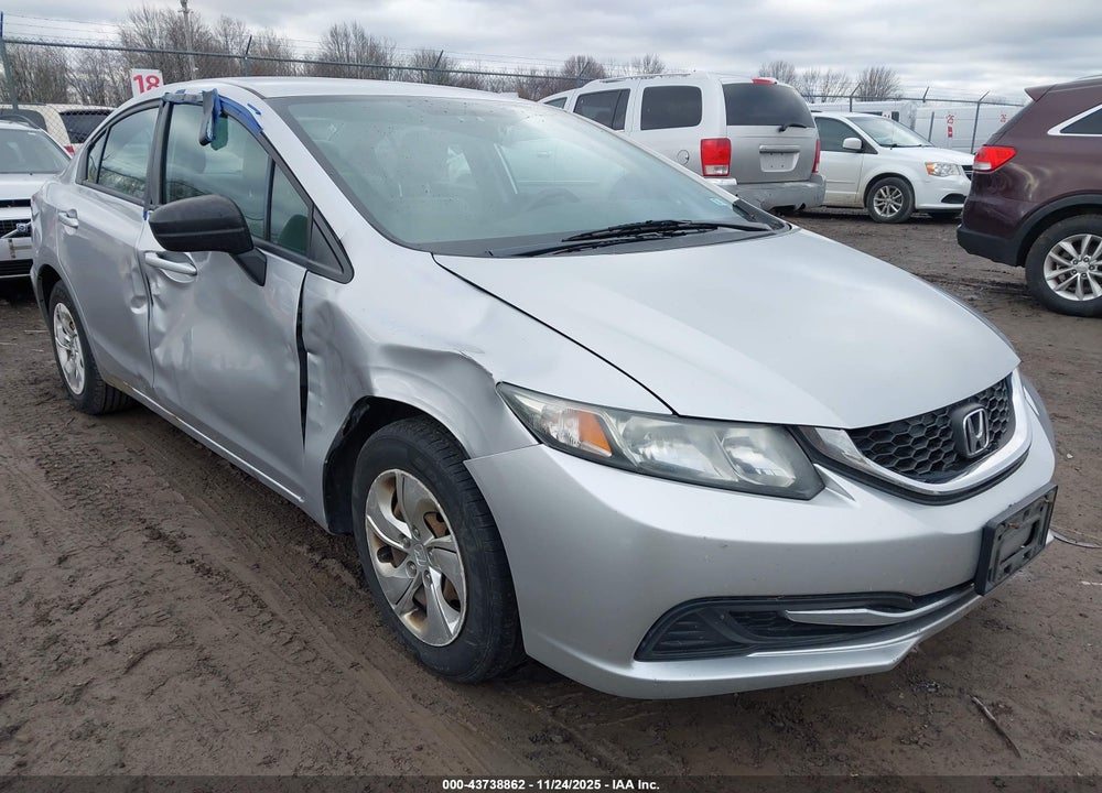 2015 HONDA CIVIC LX VIN: 19XFB2F51FE287304