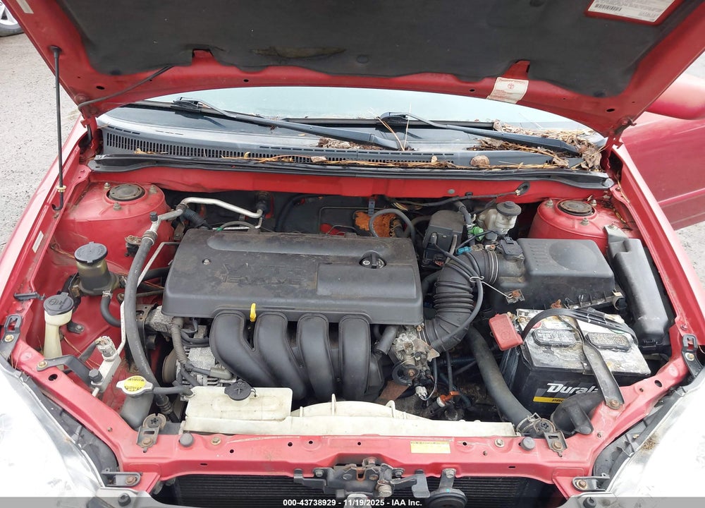 2003 TOYOTA COROLLA S VIN: 2T1BR32EX3C165086