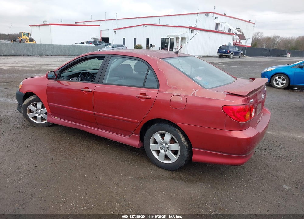 2003 TOYOTA COROLLA S VIN: 2T1BR32EX3C165086