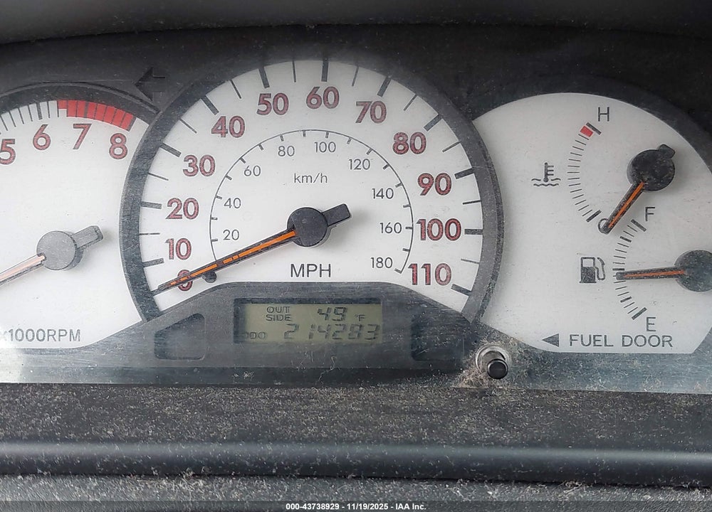 2003 TOYOTA COROLLA S VIN: 2T1BR32EX3C165086