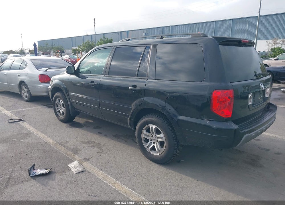 2004 HONDA PILOT EX-L VIN: 2HKYF18654H611585