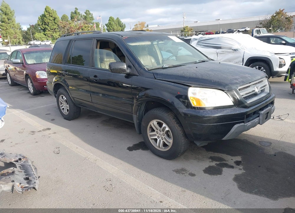 2004 HONDA PILOT EX-L VIN: 2HKYF18654H611585