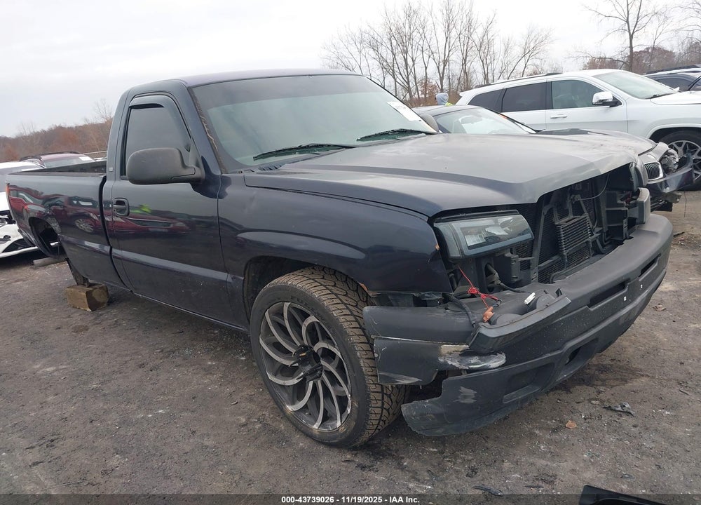 2005 CHEVROLET SILVERADO 1500 WORK TRUCK VIN: 1GCEC14X25Z140323