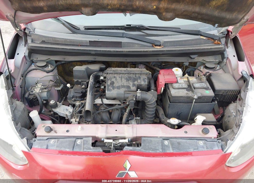 2014 MITSUBISHI MIRAGE ES VIN: ML32A4HJXEH023873