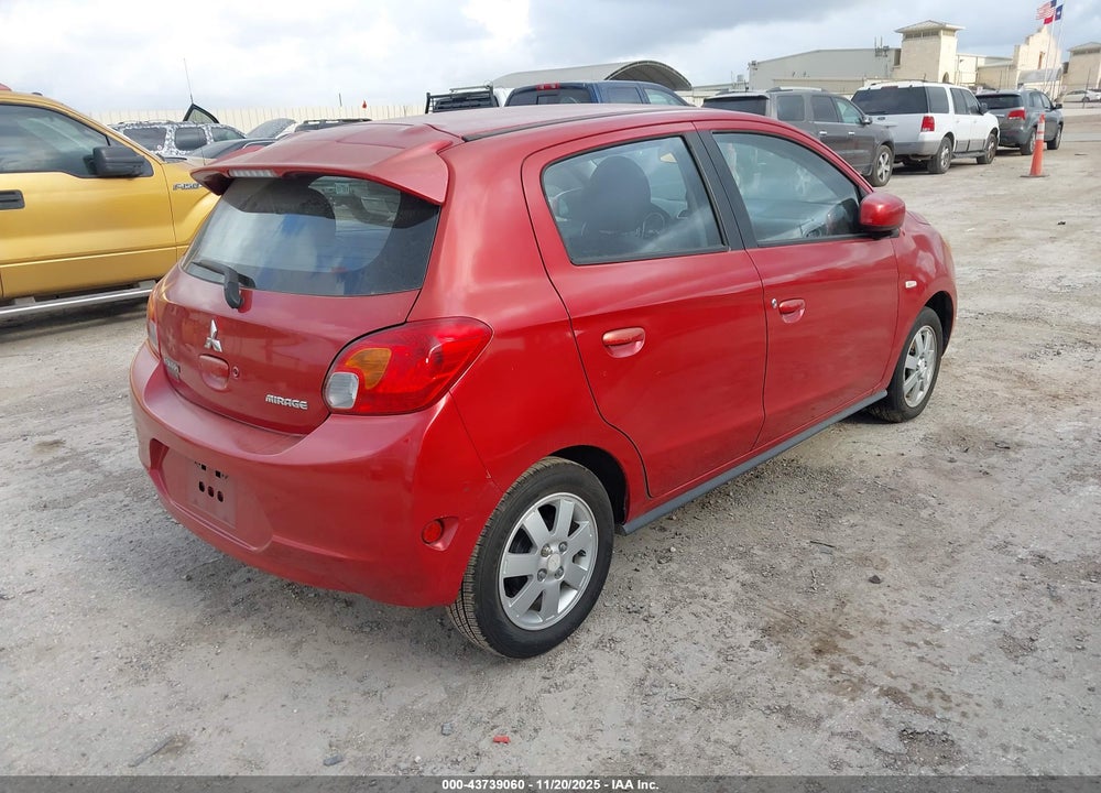 2014 MITSUBISHI MIRAGE ES VIN: ML32A4HJXEH023873