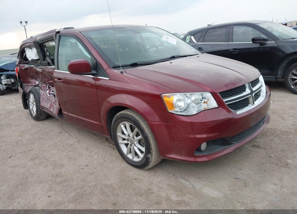 2019 DODGE GRAND CARAVAN SXT VIN: 2C4RDGCGXKR677241