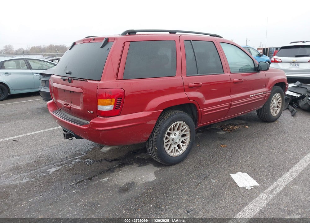 2002 JEEP GRAND CHEROKEE LIMITED VIN: 1J4GW58N02C111461