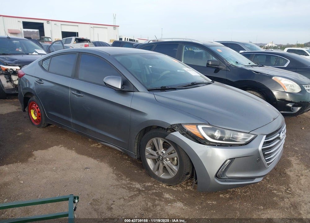 2017 HYUNDAI ELANTRA SE VIN: KMHD84LFXHU154765
