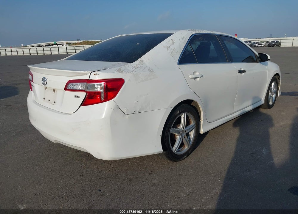 2012 TOYOTA CAMRY SE VIN: 4T1BF1FK0CU192079