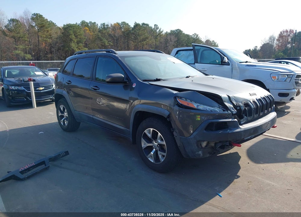 2015 JEEP CHEROKEE TRAILHAWK VIN: 1C4PJMBS2FW785595