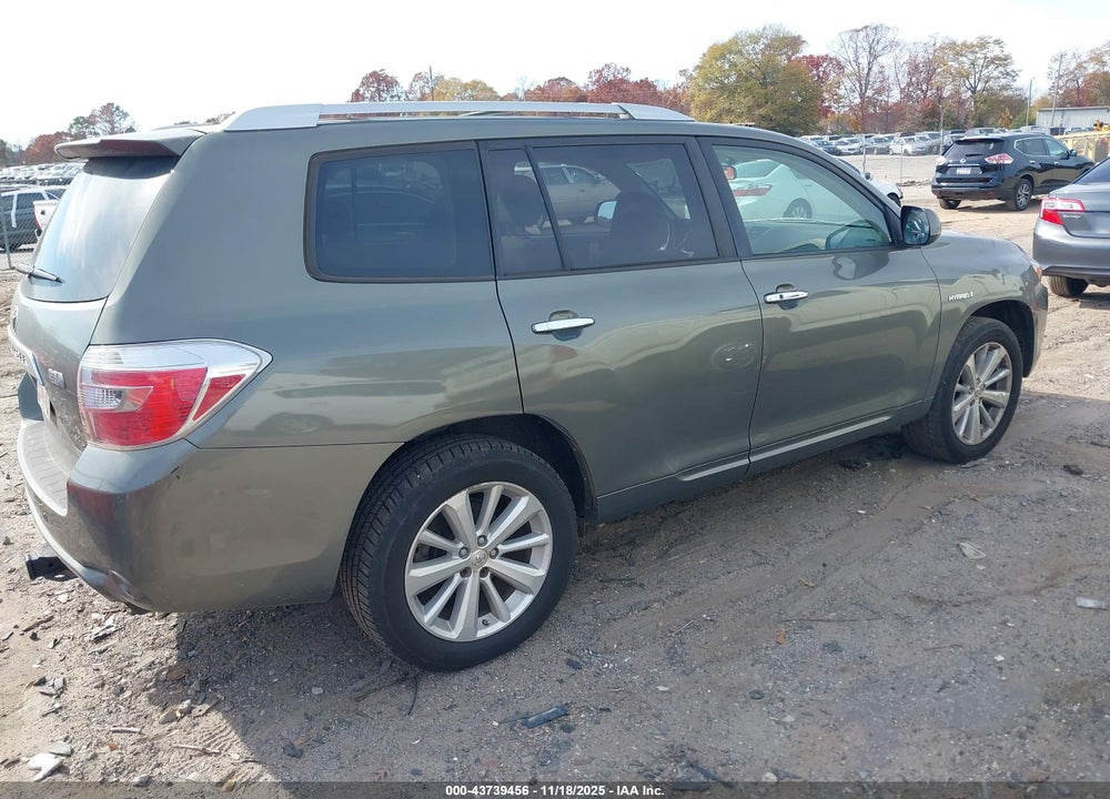 2008 TOYOTA HIGHLANDER HYBRID VIN: JTEEW41A282024637