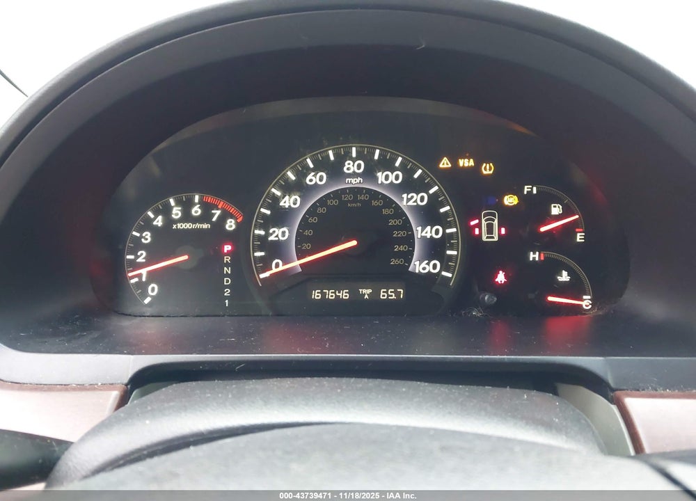 2008 HONDA ODYSSEY EX VIN: 5FNRL38458B000662