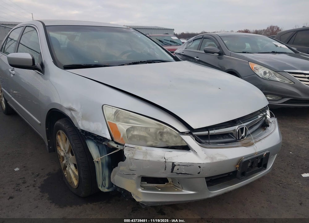 2007 HONDA ACCORD 3.0 SE VIN: 1HGCM66487A003393