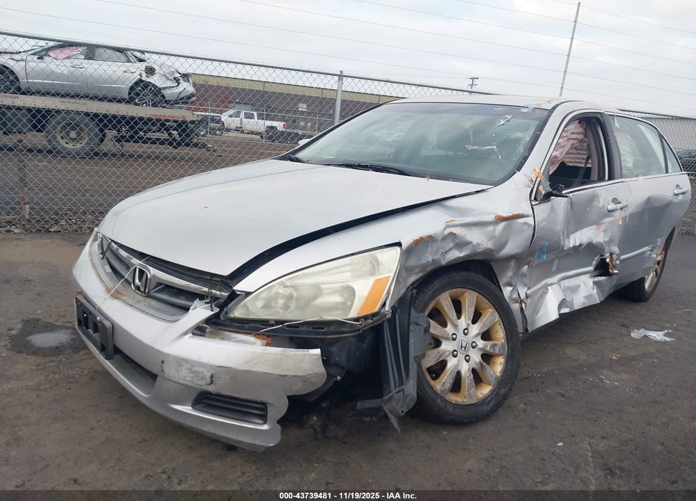2007 HONDA ACCORD 3.0 SE VIN: 1HGCM66487A003393