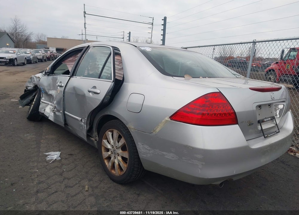 2007 HONDA ACCORD 3.0 SE VIN: 1HGCM66487A003393