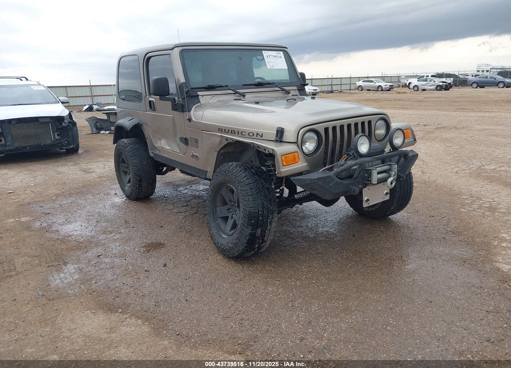 2004 JEEP WRANGLER RUBICON VIN: 1J4FA69S94P802360