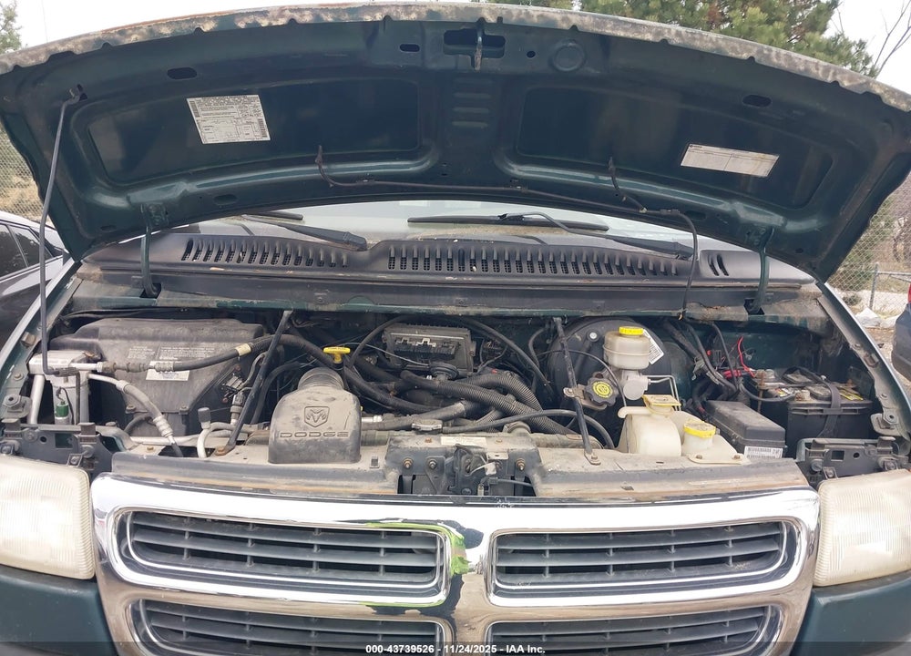 2001 DODGE RAM VAN 1500 CONVERSION VIN: 2B6HB11Y91K550230