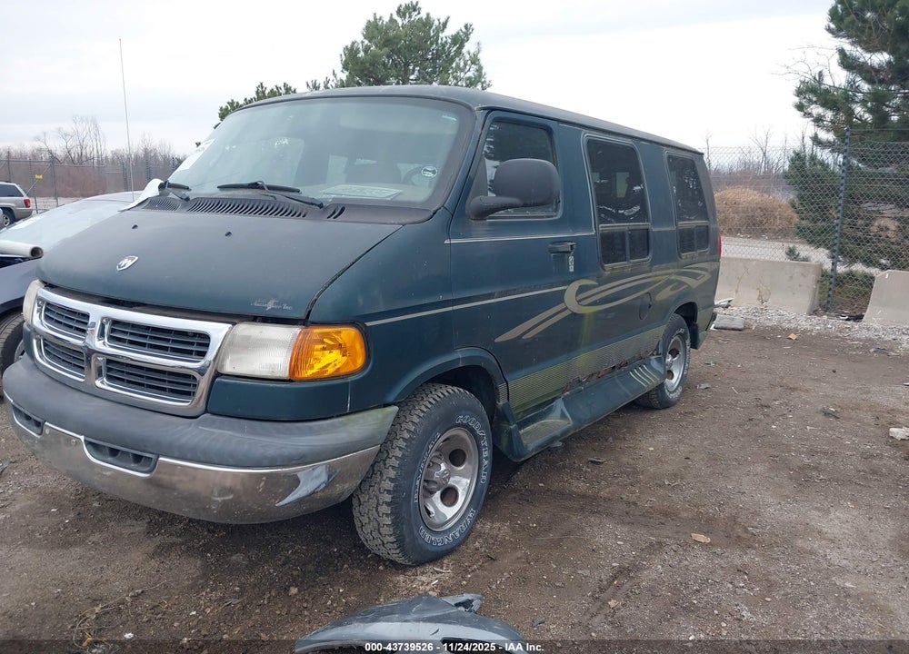 2001 DODGE RAM VAN 1500 CONVERSION VIN: 2B6HB11Y91K550230